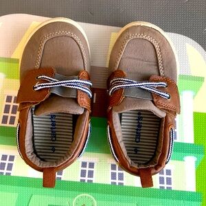 Carter's Brown Moccasin Toddler Shoe Size 6